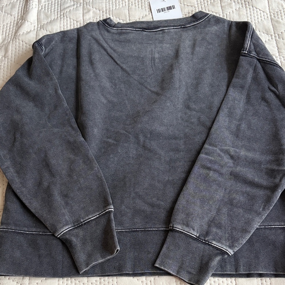 SEINT Women's Gray Sweatshirt - Picture 5 of 5